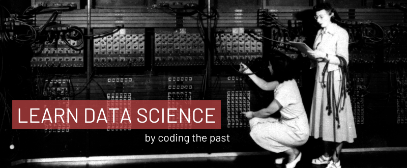 Women programming the oldest computer.